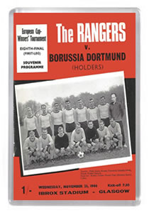 1966/67 European Cup Winners Cup - Rangers vs Borussia Dortmund