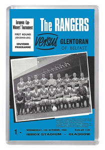 1966/67 European Cup Winners Cup - Rangers vs Glentoran