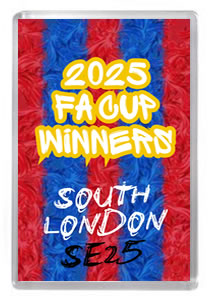Crystal Palace 2025 FA Cup Final Winners South London SE25